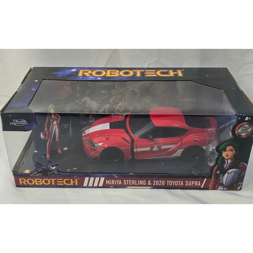 Robotech Miriya Sterling & 2020 Toyota Supra Die-Cast  Toyota Official License
